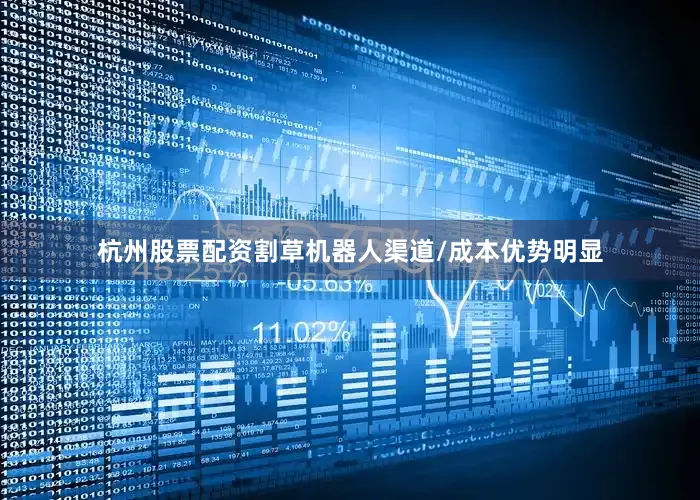 杭州股票配资割草机器人渠道/成本优势明显